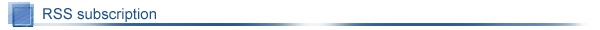 RSS subscription