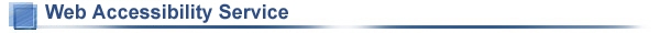 Web Accessibility Service