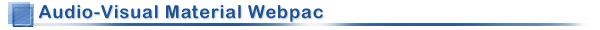 Audio-Visual Material Webapc